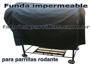 Funda impermeable para parrilla tambor 130×70×100 | PVC