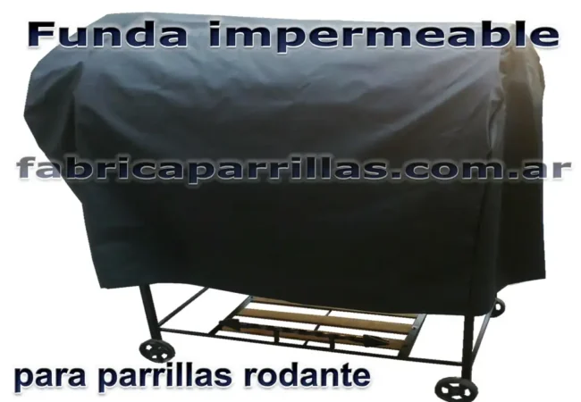 Funda impermeable para parrilla tambor 130×70×100 | PVC