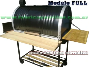 Parrilla de Tambor Modelo Full: Completa, Rebatible y...