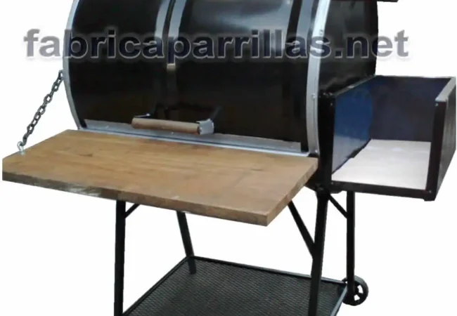 Parrilla Tambor 60×60 cm: Diseño Ergonómico y Funcionalidad