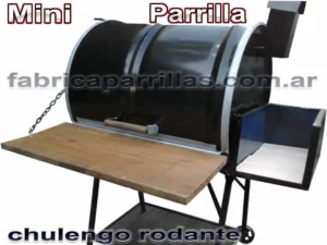 Parrilla Tambor 60×60 cm: Diseño Ergonómico y Funcionalidad