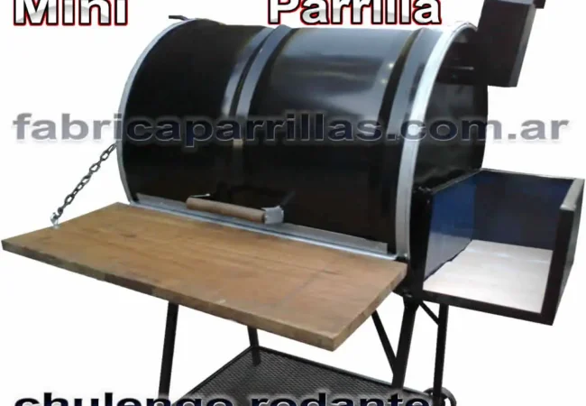 Parrilla Tambor 60×60 cm: Diseño Ergonómico y Funcionalidad