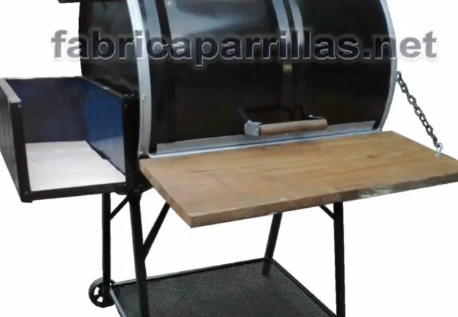 Parrilla Tambor 60×60 cm: Diseño Ergonómico y Funcionalidad