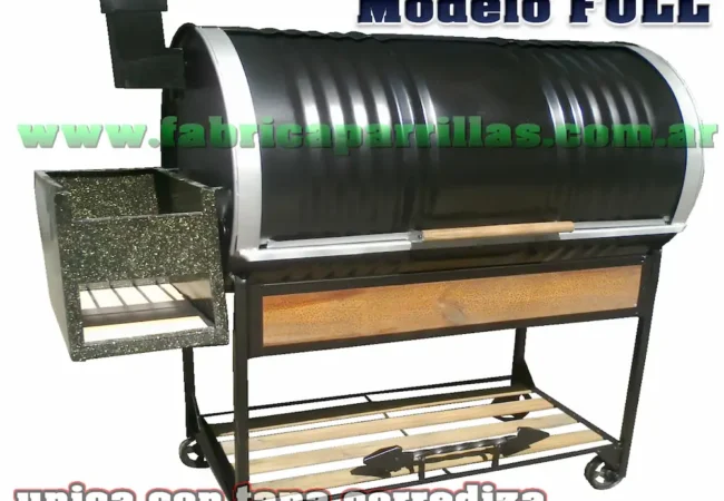 Parrilla de Tambor Modelo Full: Completa, Rebatible y Móvil