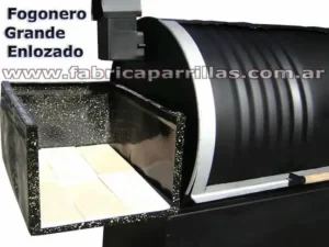 Fogonero Colgante grande enlozado