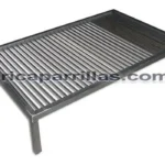 Parrilla de Pie Mediana Regulable 50x40: Ideal para Asados al Aire Libre y Fácil de Transportar
