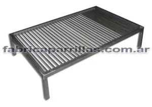 Parrilla De Hierro Estructural Varillas Flotantes 60 x 40 Cm