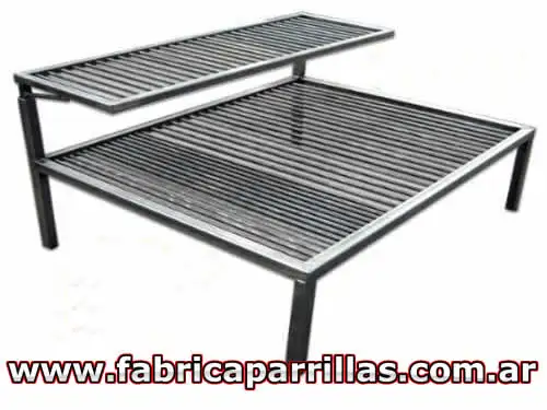 Parrillas-fija-de-pie-en-redondo