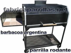 Parrilla barbacoa a carbón con tapa 100×55
