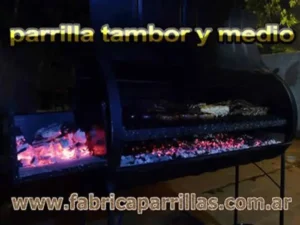 Chulengo Tambor y Medio con Tapa – Parrilla...