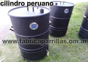 Cilindro Peruano Ahumador para Asado a Carbón