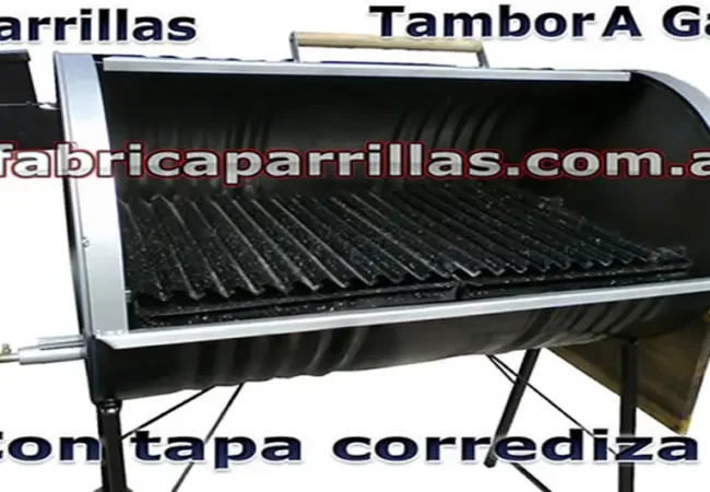 Parrilla Tambor a Gas Chulengo con Válvula de Seguridad