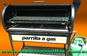 Parrilla Tambor a Gas Chulengo con Válvula de Seguridad