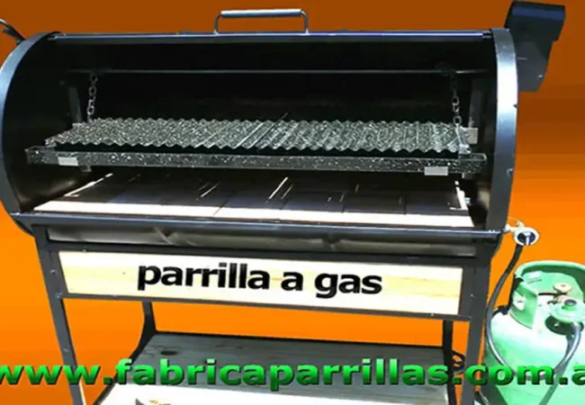 Parrilla Tambor a Gas Chulengo con Válvula de Seguridad