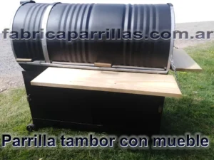 Parrilla Tambor Chulengo XXL con Mueble Profesional