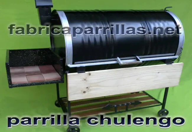 Parrilla de Tambor Modelo Full: Completa, Rebatible y Móvil