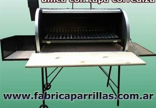 Parrilla Tambor Chulengo Robusta para Asado Parejo y Máximo Control
