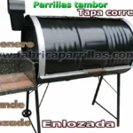 Parrilla Tambor Chulengo Robusta para Asado Parejo y Máximo Control