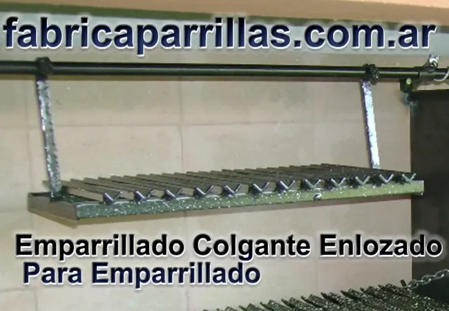 Emparrillado Accesorio Parrilla Colgante para Parrilla de Cemento