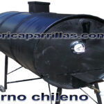 Horno tambor bandeja simple a gas