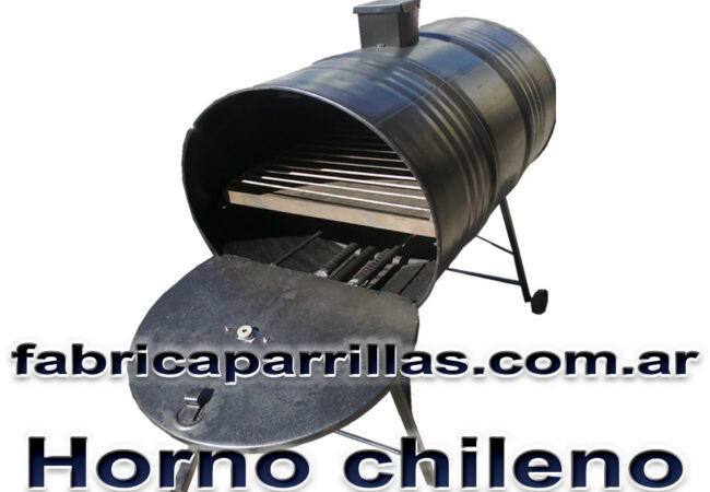 Horno tambor bandeja simple a gas