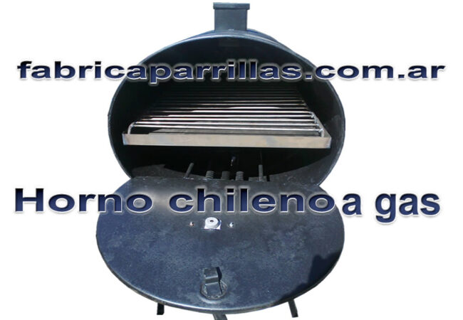 Horno tambor bandeja simple a gas
