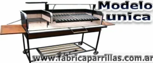 parrillas rogante y móvil modelo única