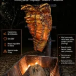 Asador De Cruz Y Fuego