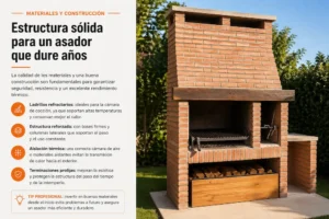 Asador De Ladrillos En Jardín