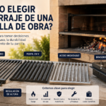Conocé qué aspectos evaluar al elegir el herraje de una parrilla de obra: brasero, regulación, emparrillado, materiales y criterios para decidir.