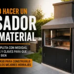 Aprendé cómo hacer un asador de material con medidas correctas, buen tiraje y consejos prácticos. Guía completa para que funcione bien desde el primer uso.