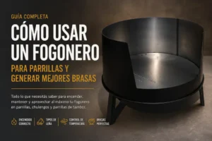 C&oacute;mo Usar Un Fogonero Para Parrillas 2