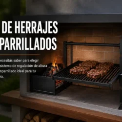 ¿Qué medidas debería tener una parrilla de obra?