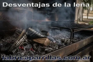 An&aacute;lisis de le&ntilde;a y carb&oacute;n en parrillas argentinas: duraci&oacute;n de brasas, control del fuego, humo, aromas y ventajas de cada opci&oacute;n.