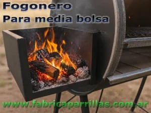 Fogonero mediano con ladrillos para parrilla
