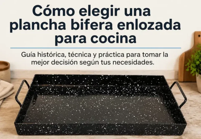 Guía completa sobre planchas biferas enlozadas