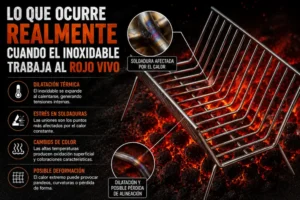 Lo Que Ocurre Realmente Cuando El Inoxidable Trabaja Al Rojo Vivo