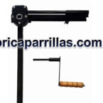 Mecanismo frontal de regulación de altura de parrilla