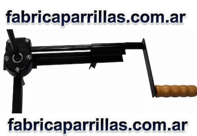 Regulación frontal para parrillas