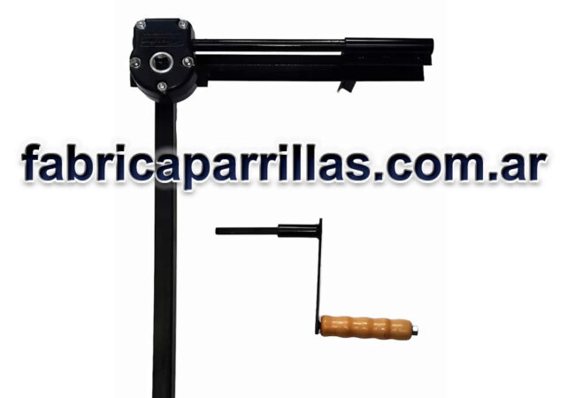 Regulación frontal para parrillas