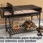 Parrilla Reforzada Para Trabajar De Uso Intenso Con Tambor 2