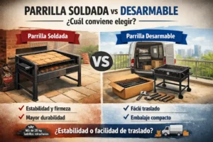 Parrilla Soldada Vs Desarmable ¿cual Elegir