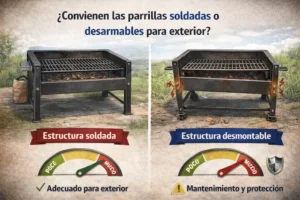 Parrillas Soldadas Vs Desmontables Para Exterior