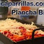 La Plancha Bífera 25x50 Chapa de 2 hornalla.