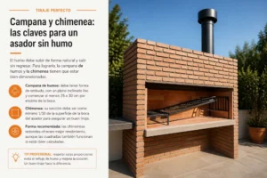 Tiraje Perfecto Para Asador Sin Humo