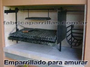 Emparrillados para parrillas Herraje Listo para Amurar – 120 x 62 cm