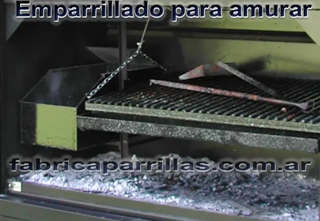 Herrajes De Parrilla listo para amurar de 100 x 62