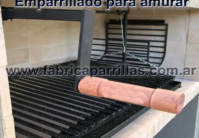Herrajes De Parrilla listo para amurar de 100 x 62