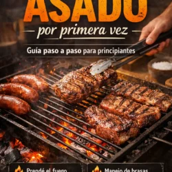 Cómo hacer un asado por primera vez: guía simple paso a paso (fuego, brasas y punto de la carne)