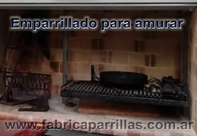 Emparrillados para parrillas Herraje Listo para Amurar - 120 x 62 cm